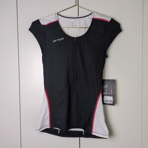 NWT ORCA Women's XS Distance 226 Support Top 1/2 Zip Biking Triathalon Shirt